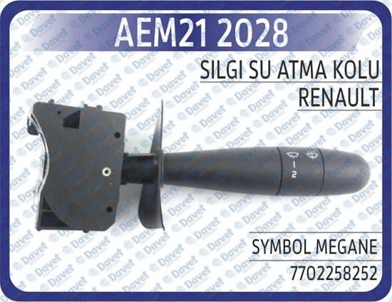 AEM21 2028 Silgi Su Atma Kolu Symbol Megane